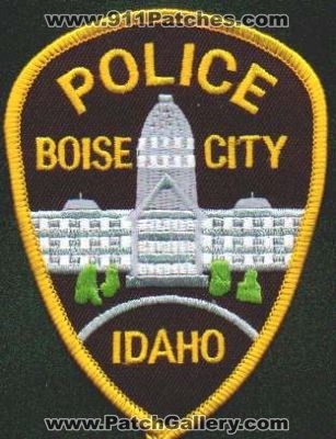 Boise City Police
Thanks to EmblemAndPatchSales.com for this scan.
Keywords: idaho