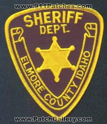 Elmore County Sheriff Dept
Thanks to EmblemAndPatchSales.com for this scan.
Keywords: idaho department
