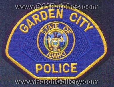 Garden City Police
Thanks to EmblemAndPatchSales.com for this scan.
Keywords: idaho