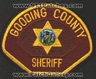 Gooding County Sheriff
Thanks to EmblemAndPatchSales.com for this scan.
Keywords: idaho