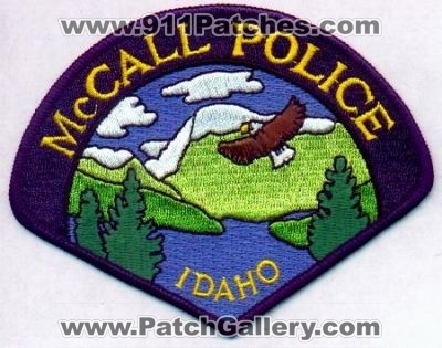 McCall Police
Thanks to EmblemAndPatchSales.com for this scan.
Keywords: idaho