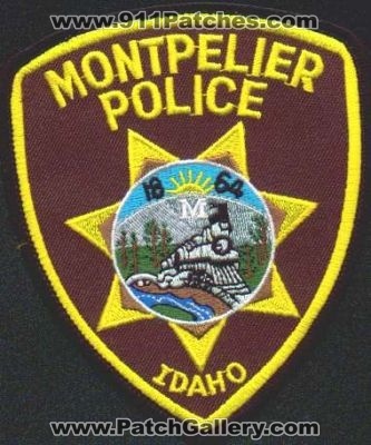 Montpelier Police
Thanks to EmblemAndPatchSales.com for this scan.
Keywords: idaho