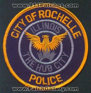 Rochelle Police
Thanks to EmblemAndPatchSales.com for this scan.
Keywords: illinois city of