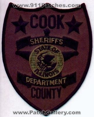 Cook County Sheriff's Department
Thanks to EmblemAndPatchSales.com for this scan.
Keywords: illinois sheriffs