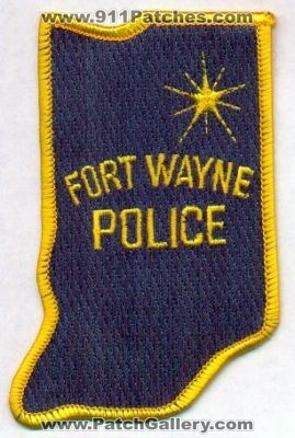Fort Wayne Police
Thanks to EmblemAndPatchSales.com for this scan.
Keywords: indiana ft