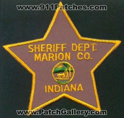 Marion County Sheriff Dept
Thanks to EmblemAndPatchSales.com for this scan.
Keywords: indiana department