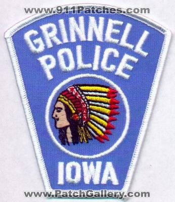 Grinnell Police
Thanks to EmblemAndPatchSales.com for this scan.
Keywords: iowa
