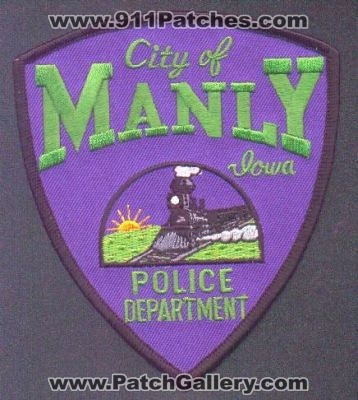 Manly Police Department
Thanks to EmblemAndPatchSales.com for this scan.
Keywords: iowa city of