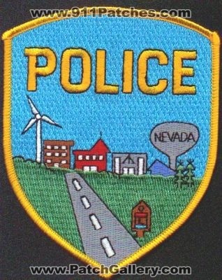 Nevada Police
Thanks to EmblemAndPatchSales.com for this scan.
Keywords: iowa