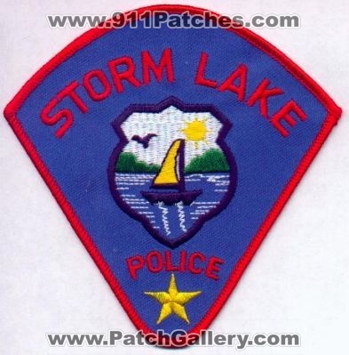 Storm Lake Police
Thanks to EmblemAndPatchSales.com for this scan.
Keywords: iowa