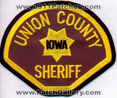 Union County Sheriff
Thanks to EmblemAndPatchSales.com for this scan.
Keywords: iowa