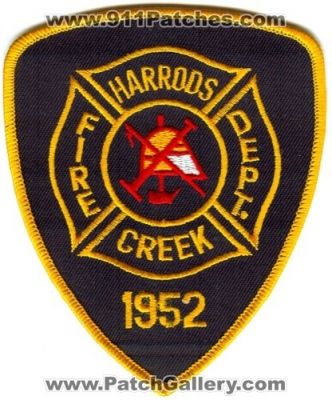 Harrods Creek Fire Department Patch (Kentucky)
Scan By: PatchGallery.com
Keywords: dept.