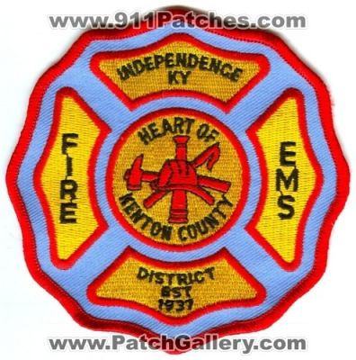 Independence Fire EMS District (Kentucky)
Scan By: PatchGallery.com
Keywords: ky kenton county