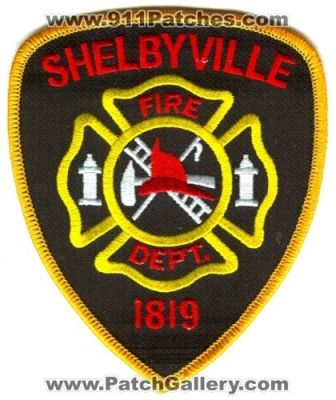 Shelbyville Fire Department (Kentucky)
Scan By: PatchGallery.com
Keywords: dept.