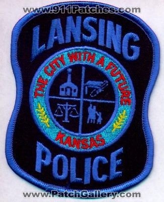 Lansing Police
Thanks to EmblemAndPatchSales.com for this scan.
Keywords: kansas