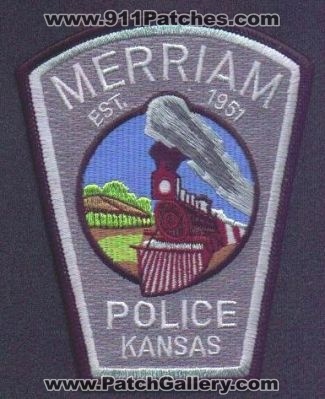 Merriam Police
Thanks to EmblemAndPatchSales.com for this scan.
Keywords: kansas