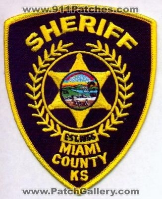Miami County Sheriff
Thanks to EmblemAndPatchSales.com for this scan.
Keywords: kansas