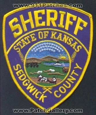 Sedgwick County Sheriff
Thanks to EmblemAndPatchSales.com for this scan.
Keywords: kansas