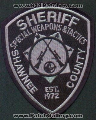 Shawnee County Sheriff Special Weapons & Tactics
Thanks to EmblemAndPatchSales.com for this scan.
Keywords: kansas swat