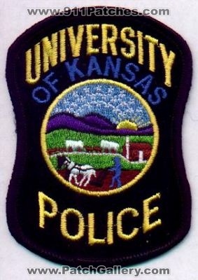 University of Kansas Police
Thanks to EmblemAndPatchSales.com for this scan.
