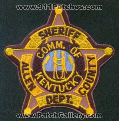 Allen County Sheriff Dept
Thanks to EmblemAndPatchSales.com for this scan.
Keywords: kentucky department