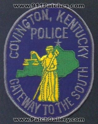 Covington Police
Thanks to EmblemAndPatchSales.com for this scan.
Keywords: kentucky