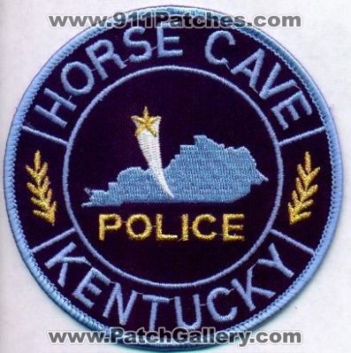 Horse Cave Police
Thanks to EmblemAndPatchSales.com for this scan.
Keywords: kentucky
