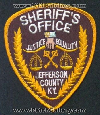 Jefferson County Sheriff's Office
Thanks to EmblemAndPatchSales.com for this scan.
Keywords: kentucky sheriffs