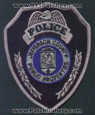 Jefferson County Police Public Properties
Thanks to EmblemAndPatchSales.com for this scan.
Keywords: kentucky