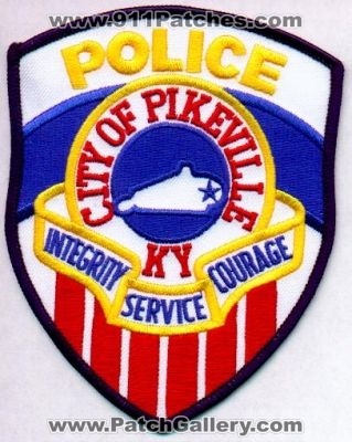 Pikeville Police
Thanks to EmblemAndPatchSales.com for this scan.
Keywords: kentucky city of