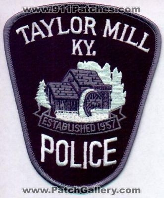 Taylor Mill Police
Thanks to EmblemAndPatchSales.com for this scan.
Keywords: kentucky