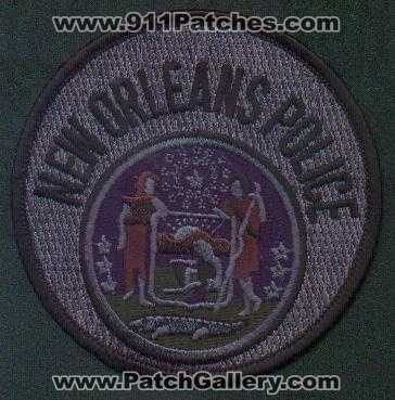 New Orleans Police
Thanks to EmblemAndPatchSales.com for this scan.
Keywords: louisiana