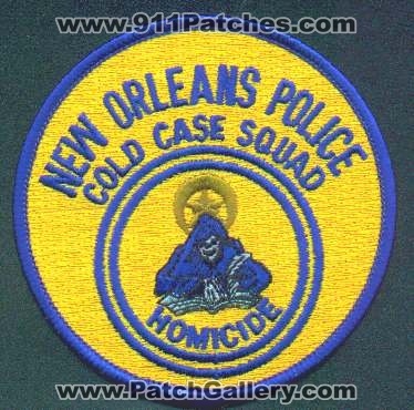 New Orleans Police Cold Case Squad Homicide
Thanks to EmblemAndPatchSales.com for this scan.
Keywords: louisiana