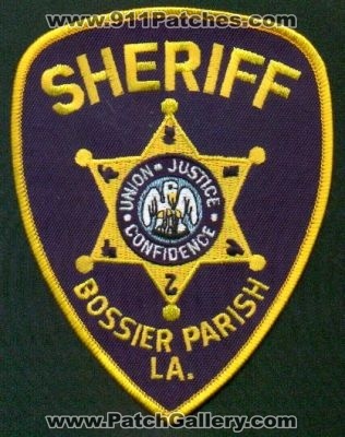 Bossier Parish Sheriff
Thanks to EmblemAndPatchSales.com for this scan.
Keywords: louisiana