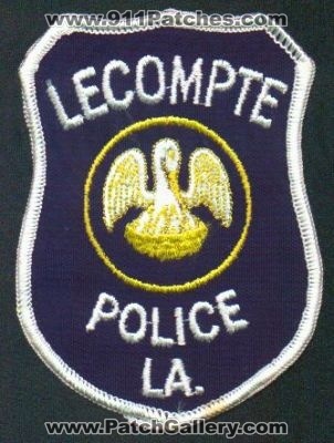 Lecompte Police
Thanks to EmblemAndPatchSales.com for this scan.
Keywords: louisiana