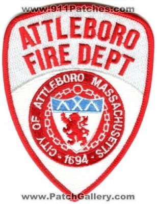 Attleboro Fire Department (Massachusetts)
Scan By: PatchGallery.com
Keywords: dept city of