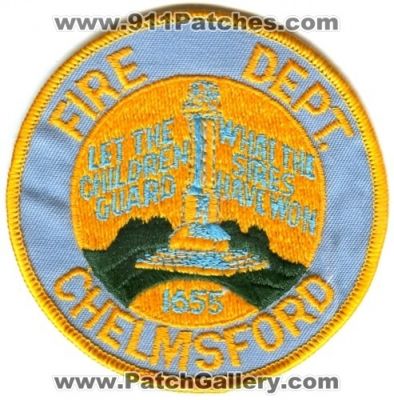 Chelmsford Fire Department (Massachusetts)
Scan By: PatchGallery.com
Keywords: dept. let the children guard what the sires have won 1655