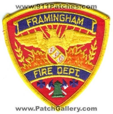 Framingham Fire Department Patch (Massachusetts)
Scan By: PatchGallery.com
Keywords: dept.