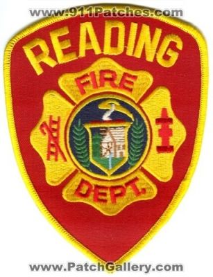 Reading Fire Department Patch (Massachusetts)
Scan By: PatchGallery.com
Keywords: dept.
