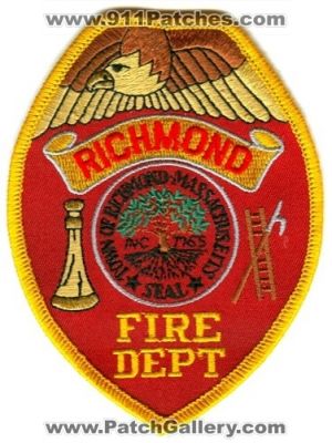Richmond Fire Department (Massachusetts)
Scan By: PatchGallery.com
Keywords: dept town of