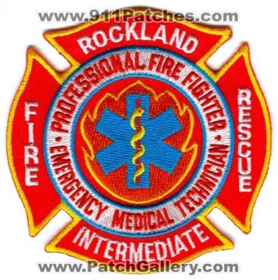 Rockland Fire Rescue EMT Intermediate (Massachusetts)
Scan By: PatchGallery.com
Keywords: professional firefighter emergency medical technician