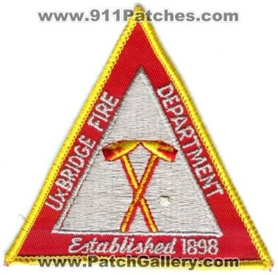 UxBridge Fire Department (Massachusetts)
Scan By: PatchGallery.com
