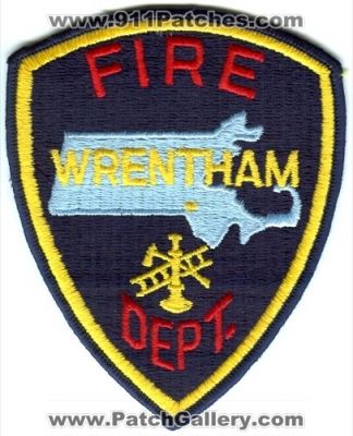 Wrentham Fire Department (Massachusetts)
Scan By: PatchGallery.com
Keywords: dept.