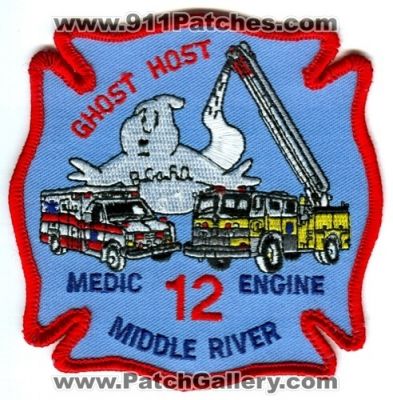 Baltimore County Fire Department Engine 12 Medic 12 (Maryland)
Scan By: PatchGallery.com
Keywords: dept. bcofd b.co.f.d. company station ghost host middle river