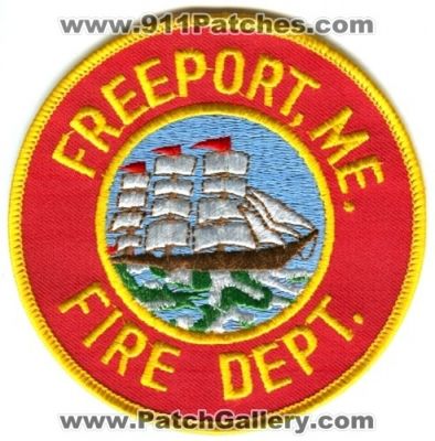 Freeport Fire Department Patch (Maine)
Scan By: PatchGallery.com
Keywords: dept. me.