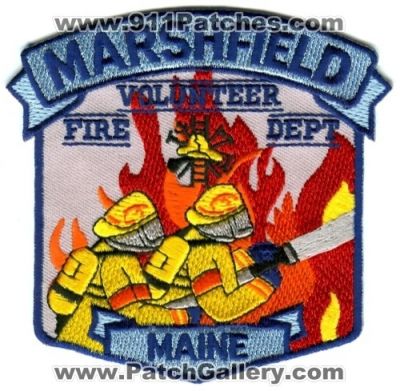 Marshfield Volunteer Fire Department (Maine)
Scan By: PatchGallery.com
Keywords: vol. dept.