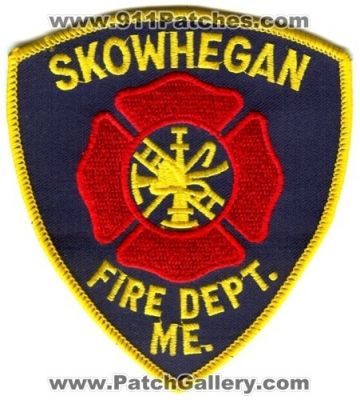 Skowhegan Fire Department (Maine)
Scan By: PatchGallery.com
Keywords: dept. me.