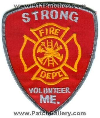 Strong Volunteer Fire Department (Maine)
Scan By: PatchGallery.com
Keywords: dept. me.