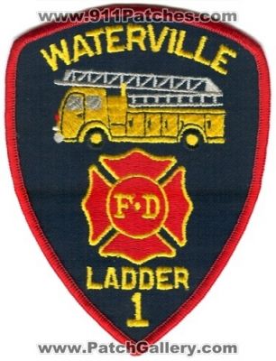 Waterville Fire Department Ladder 1 (Maine)
Scan By: PatchGallery.com
Keywords: dept. fd company station