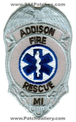 Addison Fire Rescue EMS (Michigan)
Scan By: PatchGallery.com
